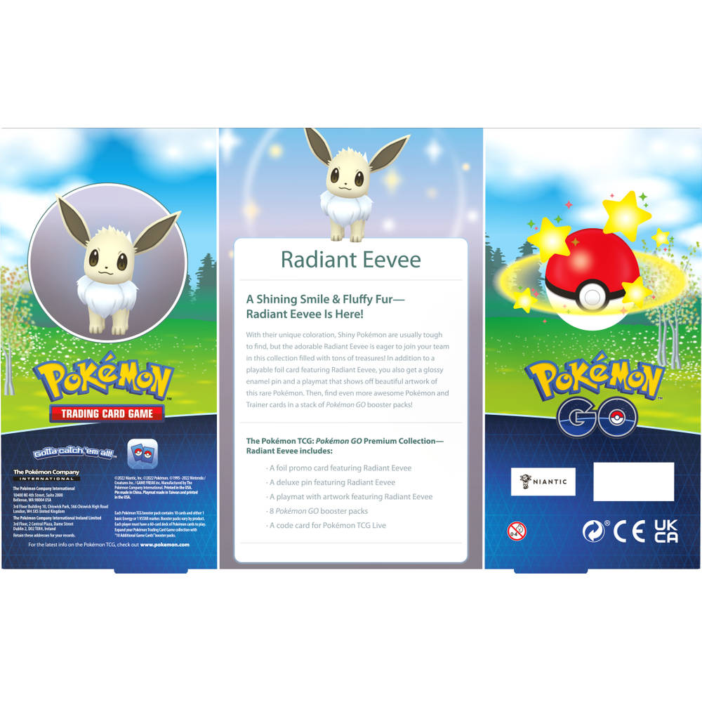 Pokémon Go TCG Premium Collection Radiant Eevee - JoaquimBlaze