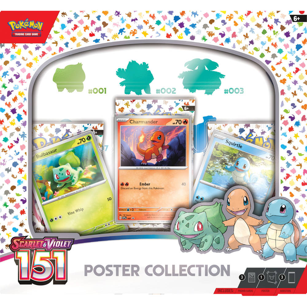 Pokémon TCG Scarlet & Violet 151 Poster Collection - JoaquimBlaze