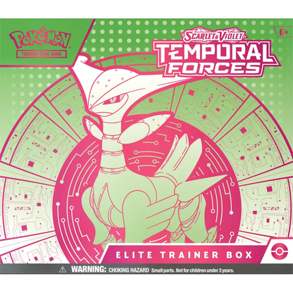 Pokemon Temporal Forces Elite Trainer Box – Iron Leaves