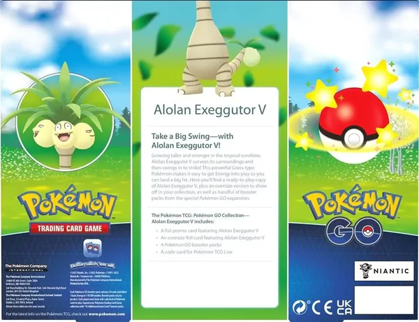 Pokémon Go Collection Alolan Exeggutor V