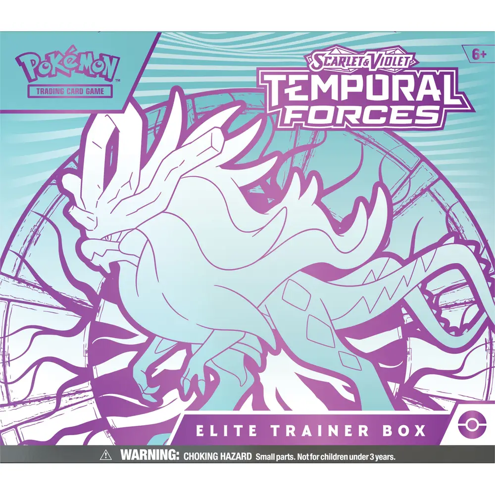 Pokemon - Scarlet & Violet Temporal Forces Elite Trainer Box: Walking Wake