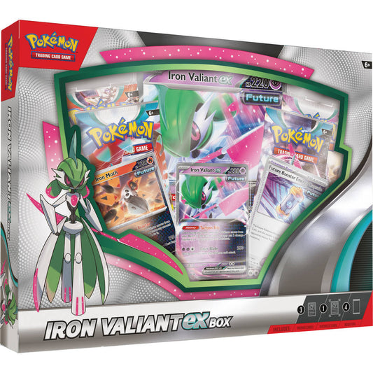 Pokémon TCG Iron Valiant ex Box