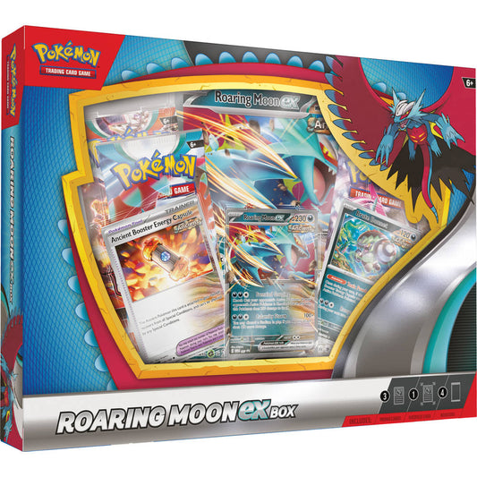 Pokémon TCG Roaring Moon ex Box