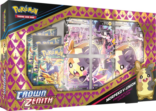 Pokémon Sword & Shield Crown Zenith Premium Playmat Collection Morpeko V