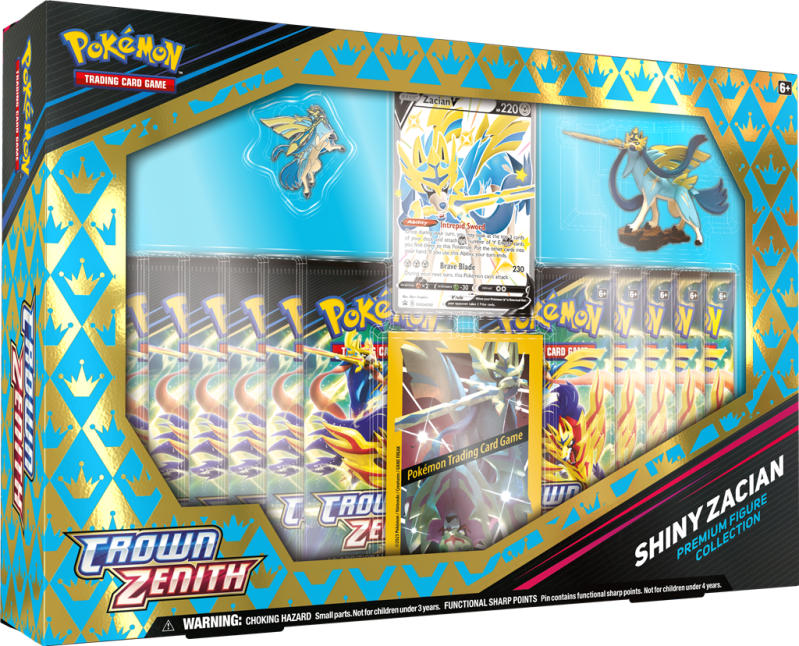 Pokémon Sword & Shield Crown Zenith Premium Figure Collection Zacian