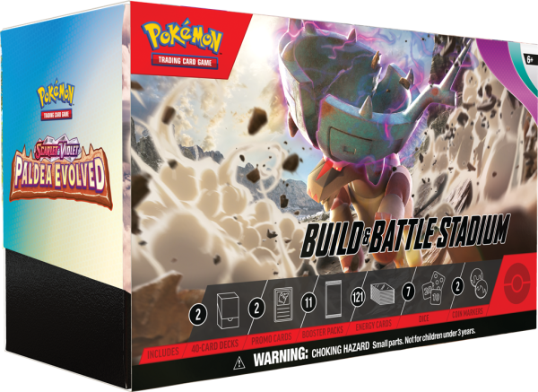 Pokémon Scarlet & Violet Paldea Evolved Build & Battle Stadium